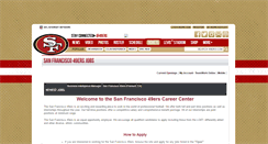 Desktop Screenshot of 49ers.teamworkonline.com
