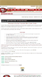 Mobile Screenshot of 49ers.teamworkonline.com