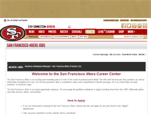 Tablet Screenshot of 49ers.teamworkonline.com