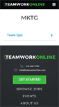 Mobile Screenshot of anepiccompany.teamworkonline.com